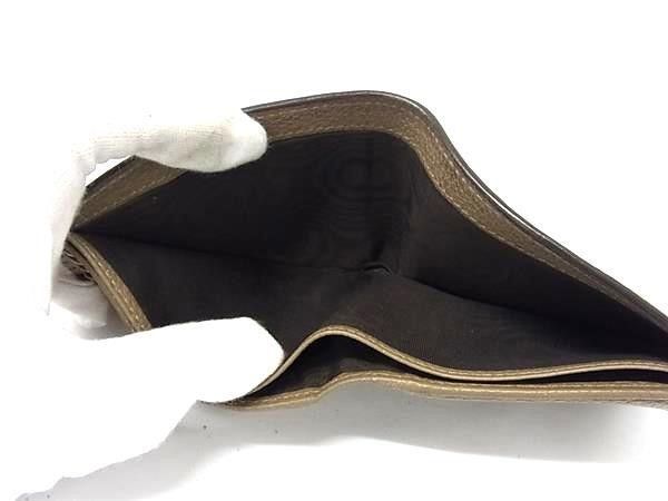 Gucci Bifold Wallet Jumbo GG Coin Brown Leather — view 4