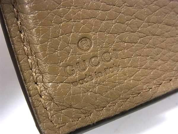 Gucci Bifold Wallet Jumbo GG Coin Brown Leather — view 6