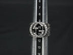 Gucci Ring Arabesque Interlocking Silver