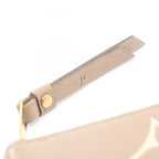 Louis Vuitton Round Wallet Zippy Bicolor Monogram Empreinte Tourtole Cream — view 6