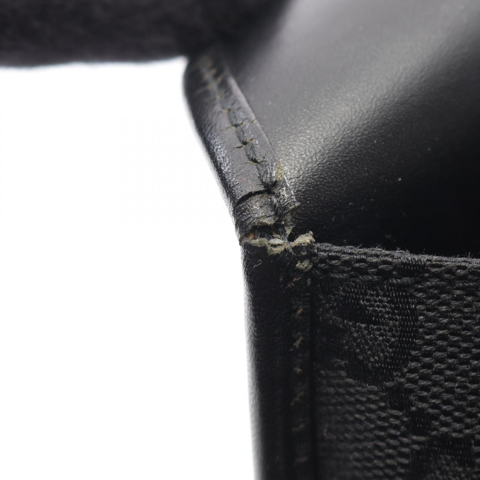 Gucci Shoulder Bag Jackie GG Canvas Black — view 5