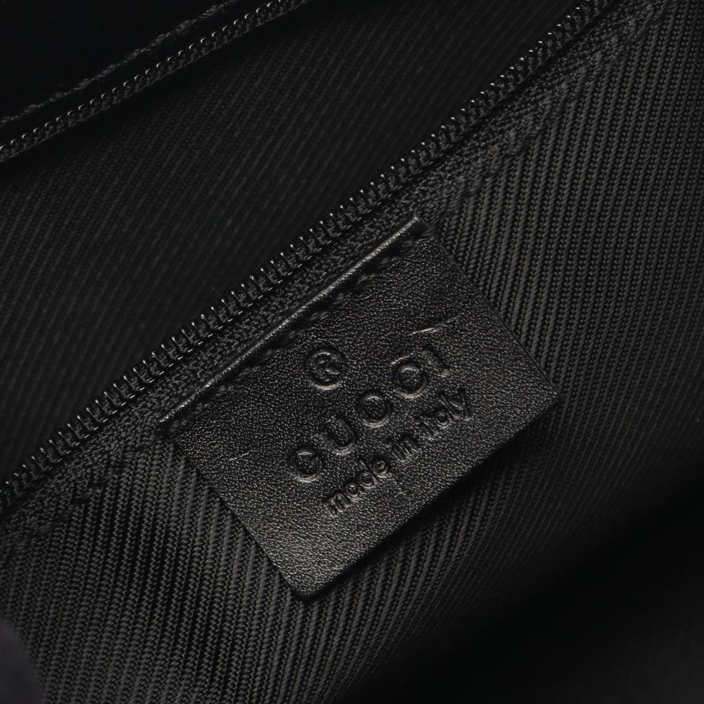 Gucci Shoulder Bag Jackie GG Canvas Black — view 4