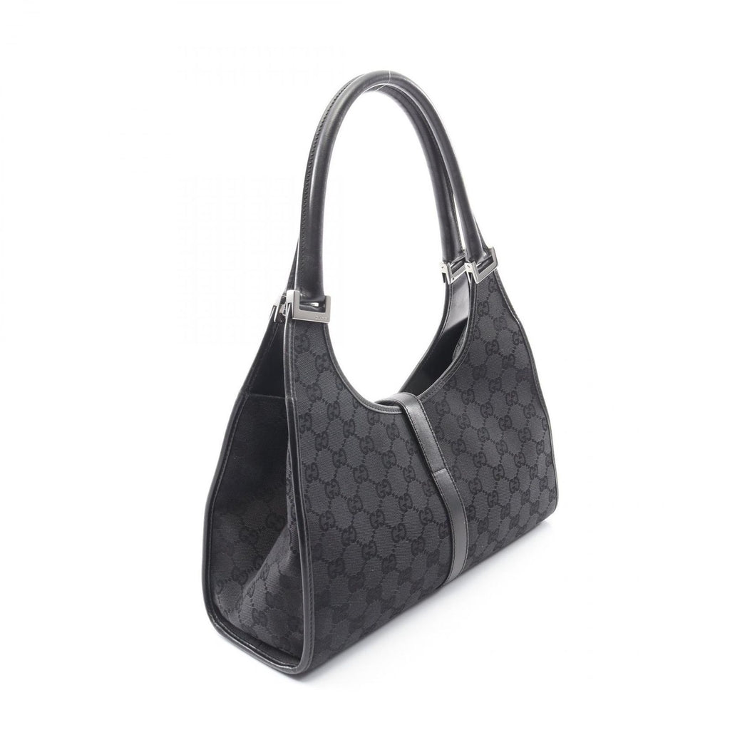 Gucci Shoulder Bag Jackie GG Canvas Black — view 2