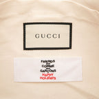Gucci Comme Des Garcons Sherry Line Tote Beige Red Green Polyurethane Nylon — view 5