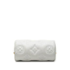 Louis Vuitton Bubble Glam Papillon BB Chain Shoulder Bag 3way White Calf Leather — view 3