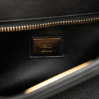 Fendi Peekaboo Selleria 2-Way Shoulder Bag Black Leather — view 6