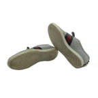 Gucci Sneakers Low Cut Shoes Sherry Line Lame 7 Silver — view 6