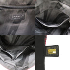 Chanel Quilted CC Logo Portobello Leather Tweed Black Pink 13 Handbag — view 7