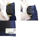 Hermes Carre 140 Parcours Sans Faute Perfect Course Cashmere Silk Marine Scarf — view 6