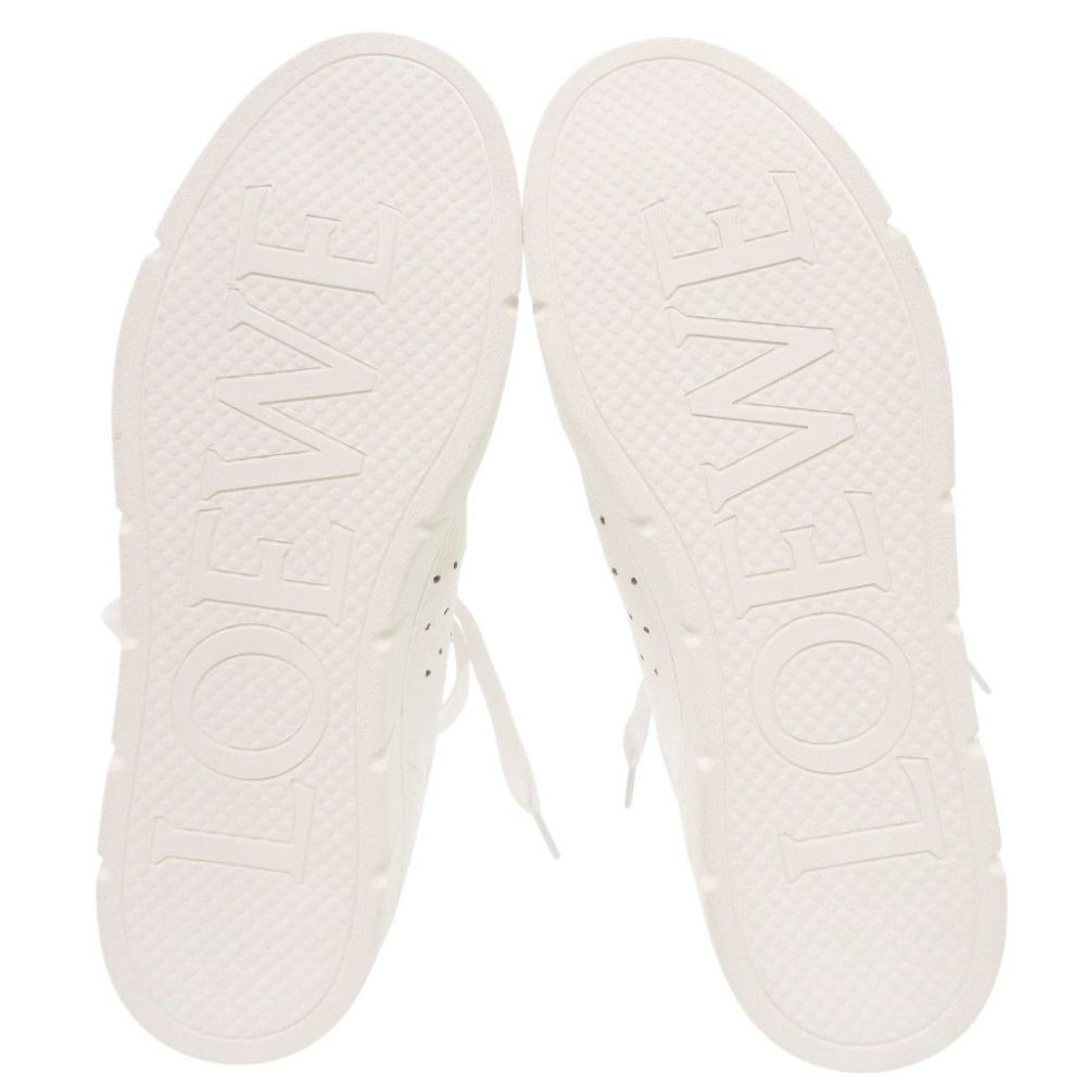 Loewe Anagram 39 Leather White Sneakers Low — view 4