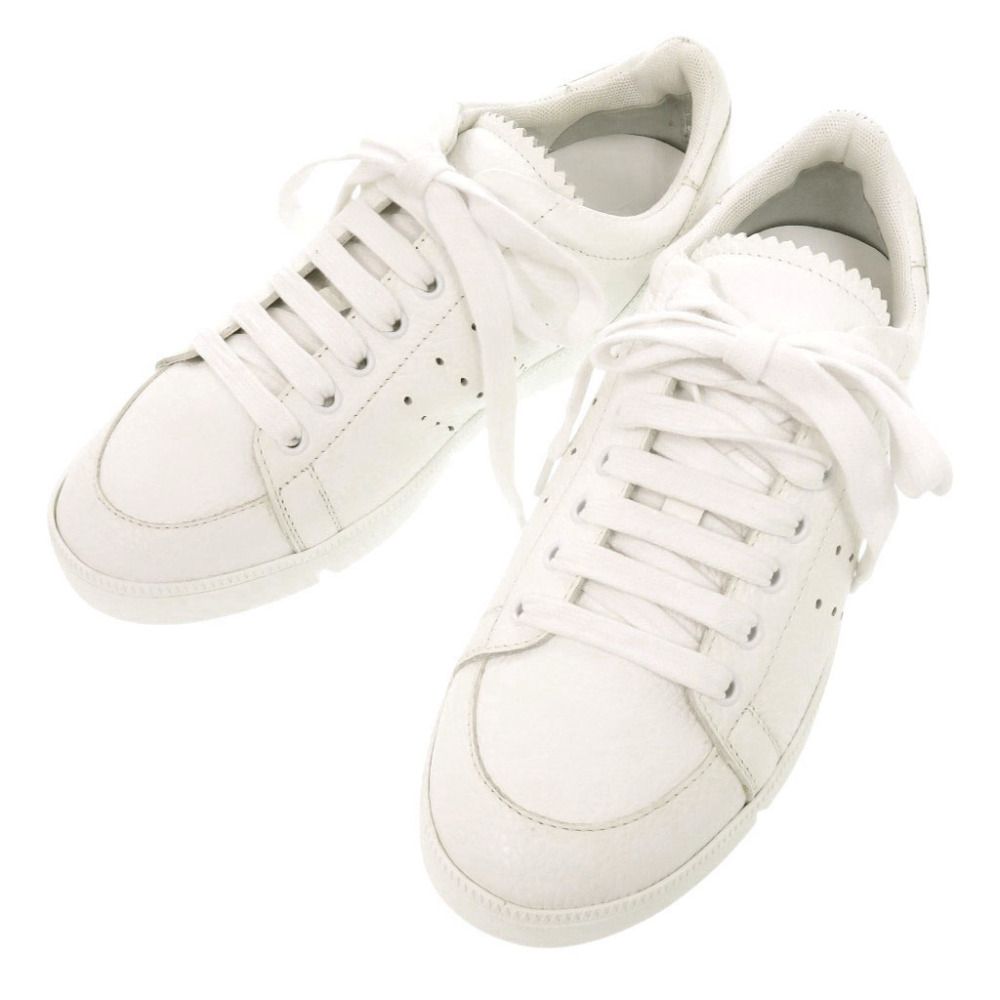 Loewe Anagram 39 Leather White Sneakers Low