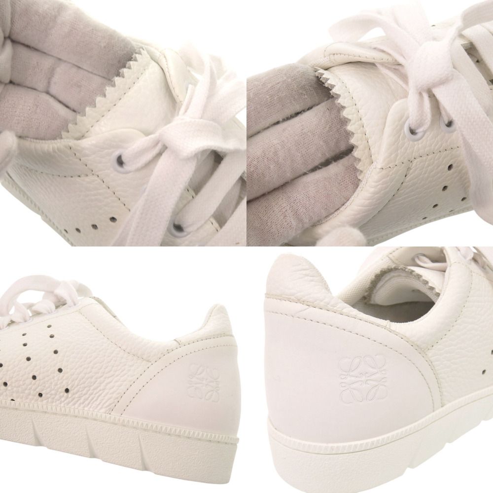 Loewe Anagram 39 Leather White Sneakers Low — view 8