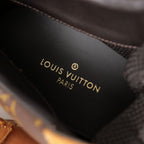 Louis Vuitton Oberkampf Line Boots 7 Monogram Nubuck Ankle — view 8