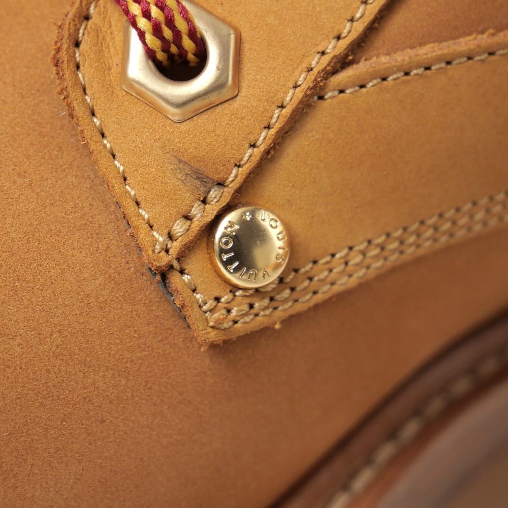 Louis Vuitton Oberkampf Line Boots 7 Monogram Nubuck Ankle — view 7