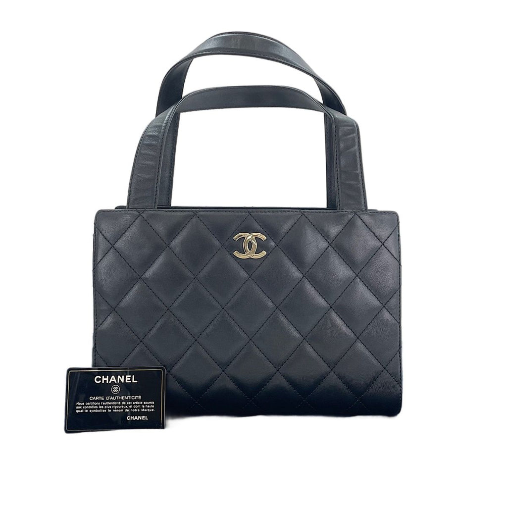Chanel Handbag Quilted Black