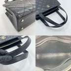 Chanel Handbag Quilted Black — view 9