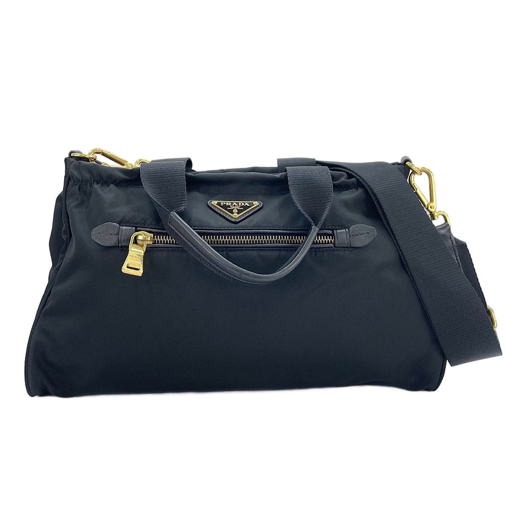 Prada Shoulder Bag Triangle Logo 2-Way