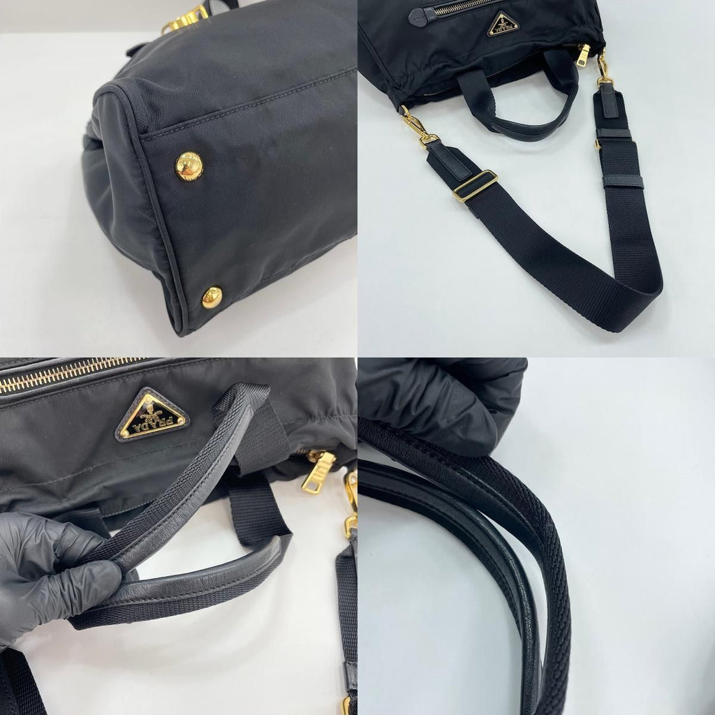 Prada Shoulder Bag Triangle Logo 2-Way — view 9