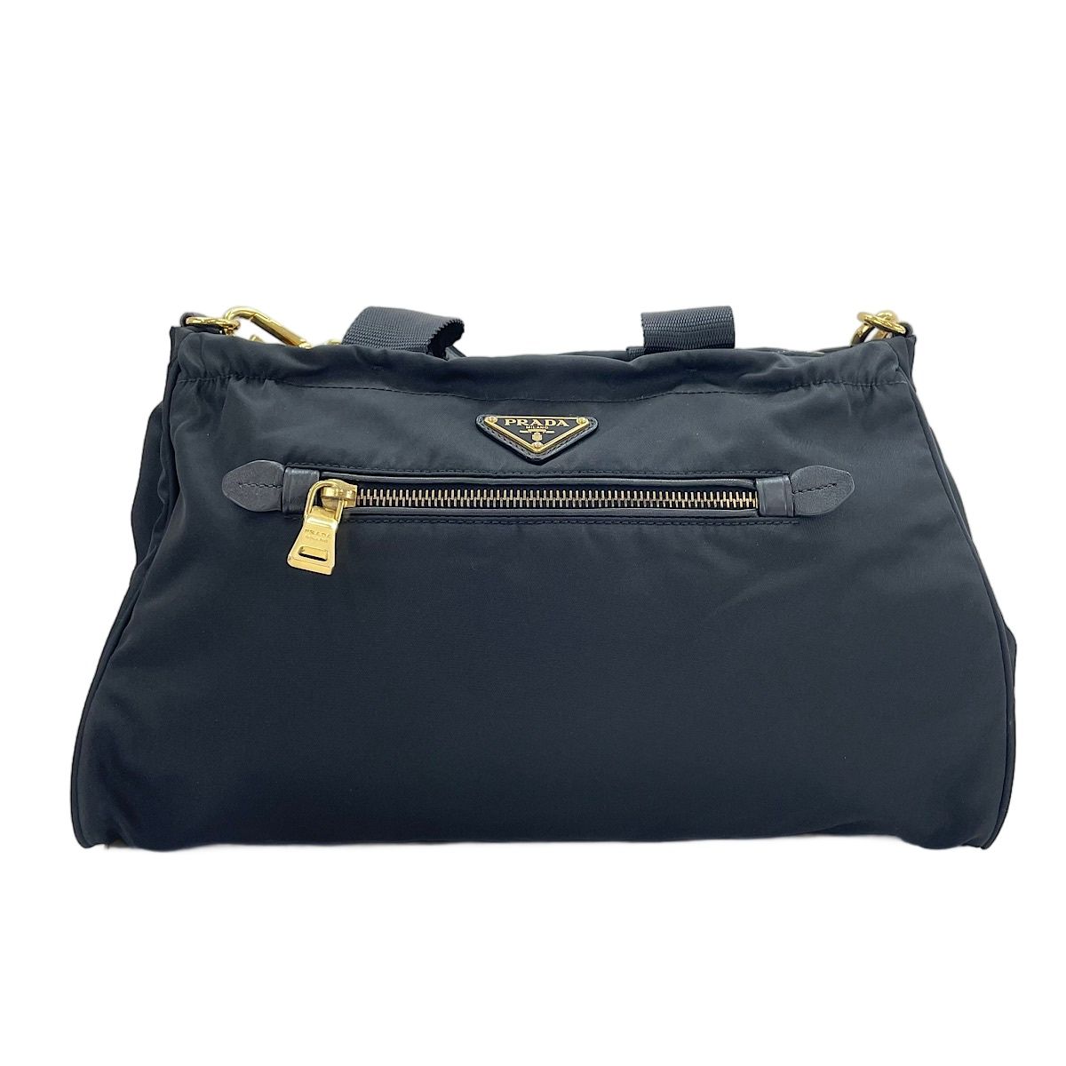 Prada Shoulder Bag Triangle Logo 2-Way — view 2