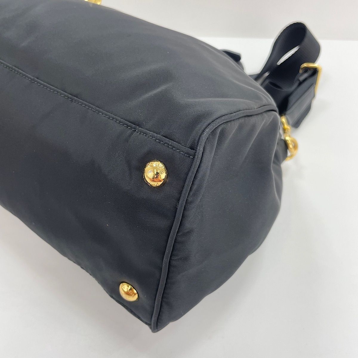 Prada Shoulder Bag Triangle Logo 2-Way — view 8