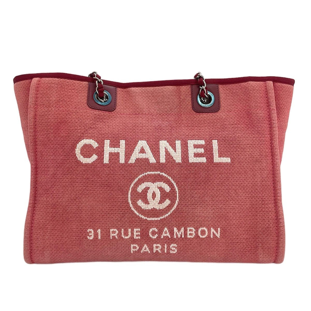 Chanel Tote Deauville Pink — view 2