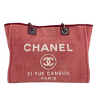 Chanel Tote Deauville Pink — view 2