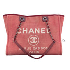 Chanel Tote Deauville Pink
