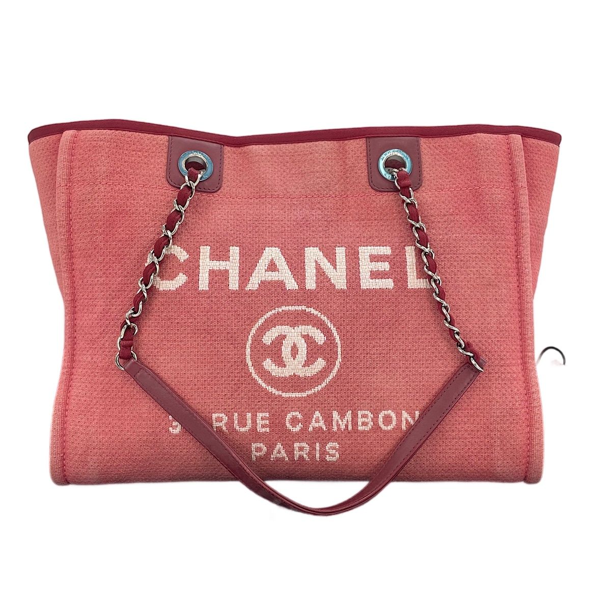 Chanel Tote Deauville Pink