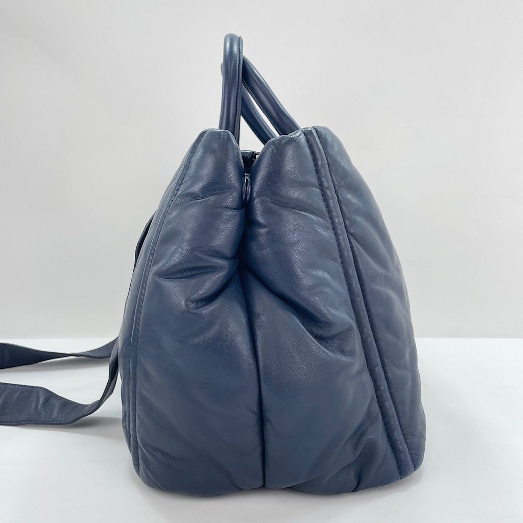 Prada Tote Navy — view 5