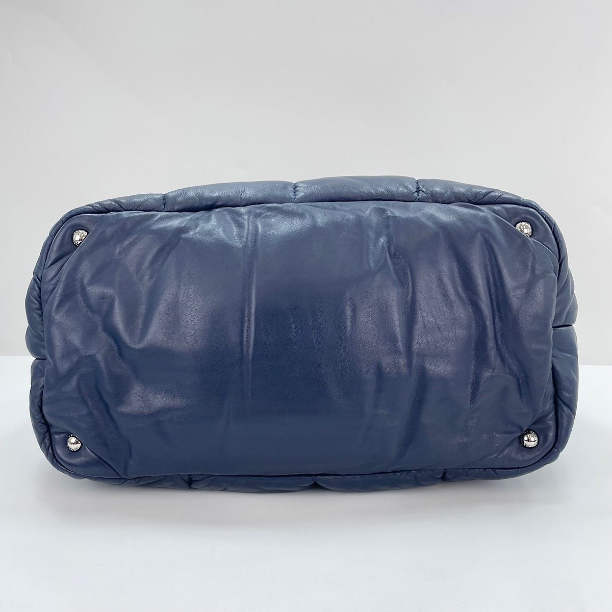Prada Tote Navy — view 7