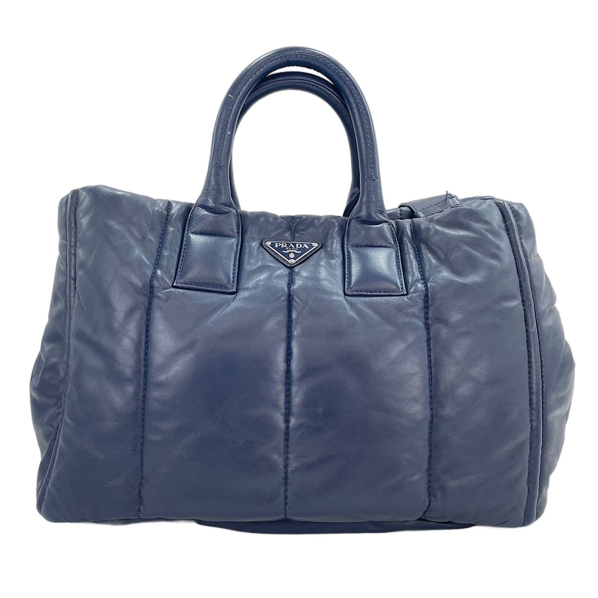 Prada Tote Navy — view 2
