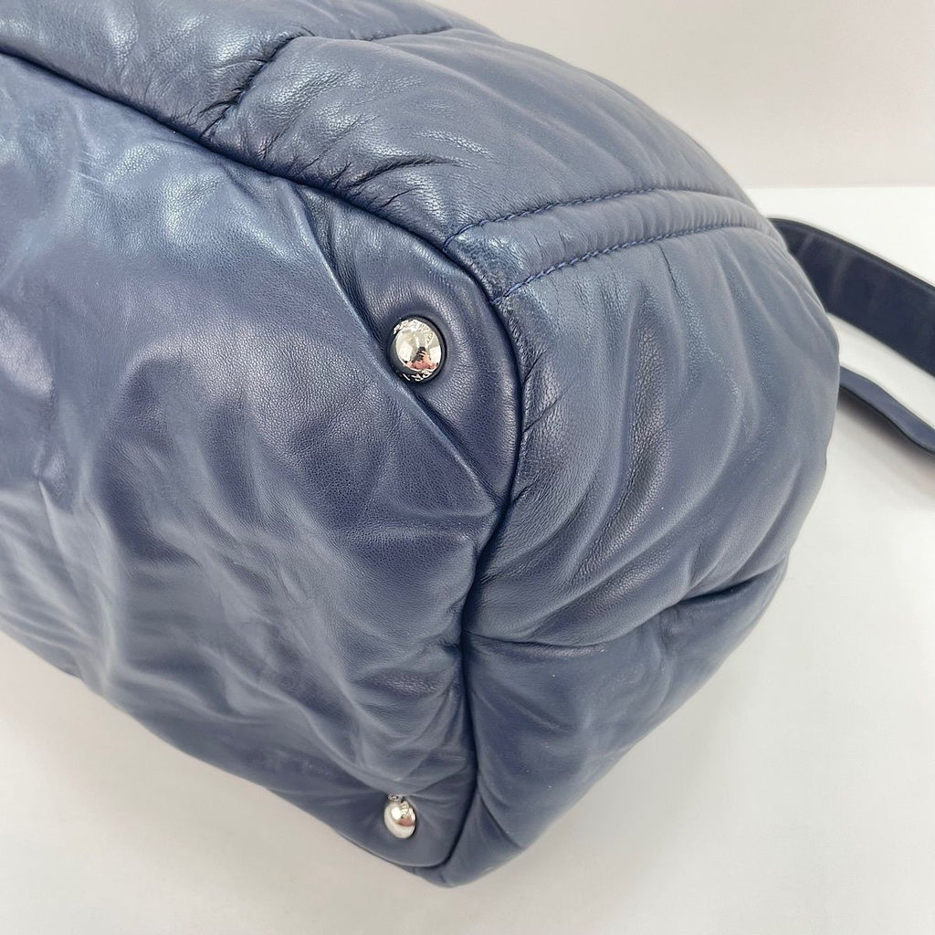 Prada Tote Navy — view 8
