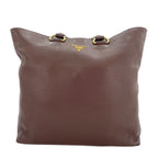 Prada Tote 2-Way Brown