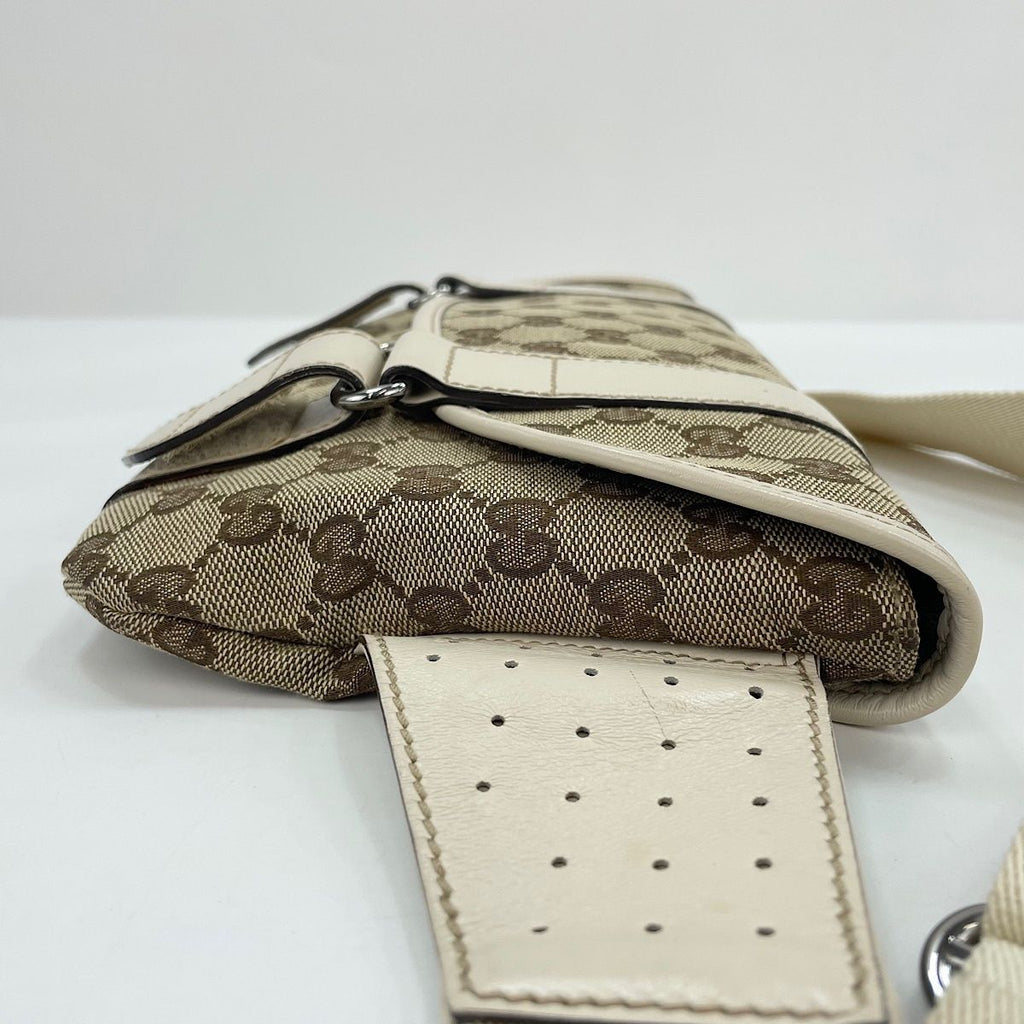 Gucci Waist Bag Belt Bag Beige — view 6