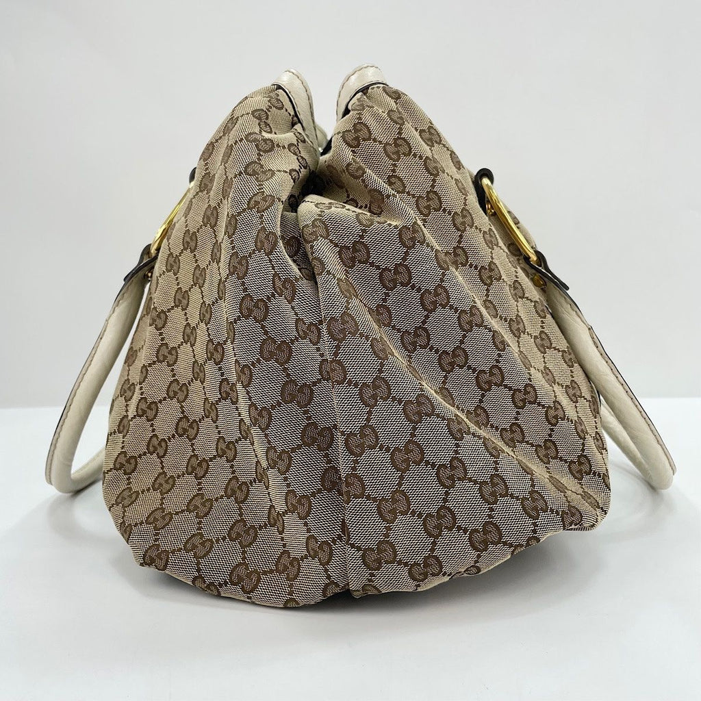 Gucci Tote Interlocking Beige — view 5