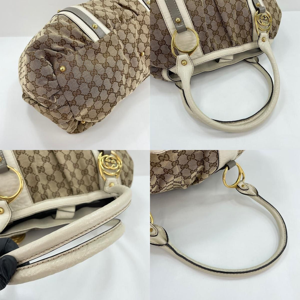 Gucci Tote Interlocking Beige — view 9