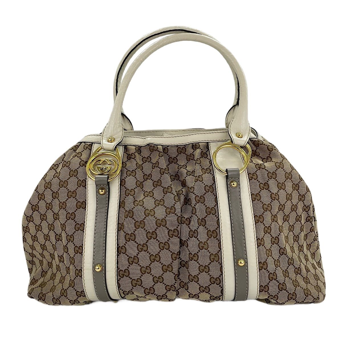 Gucci Tote Interlocking Beige