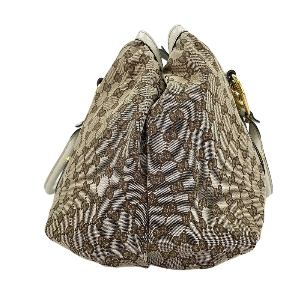 Gucci Tote Interlocking Beige — view 4