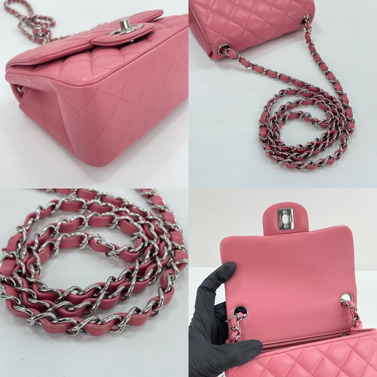 Chanel Shoulder Bag Mini Quilted — view 9