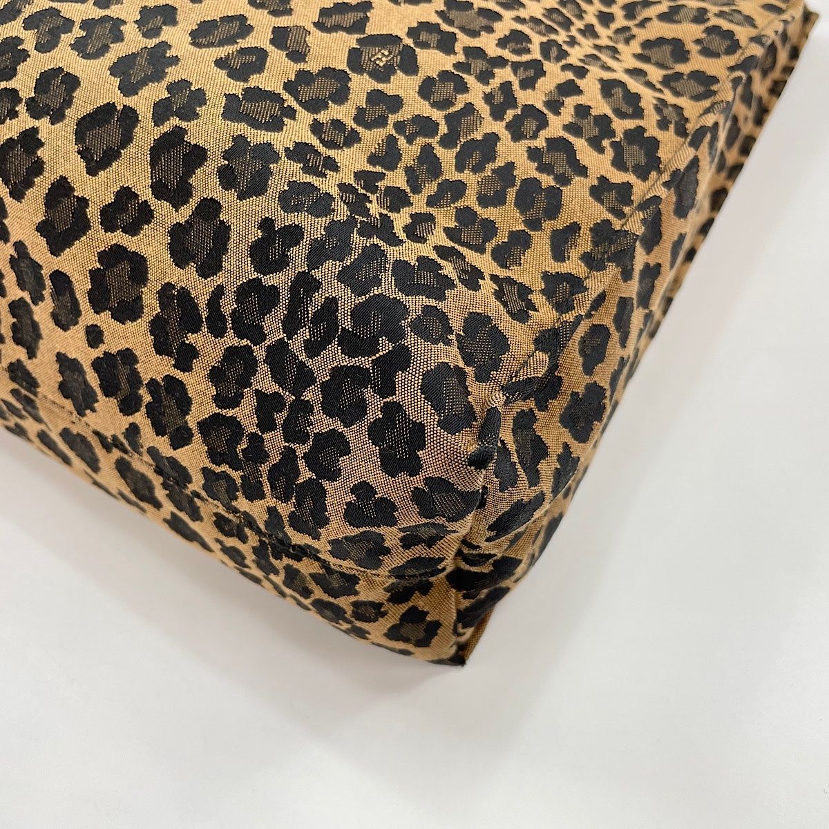 Fendi Handbag Leopard Brown — view 9