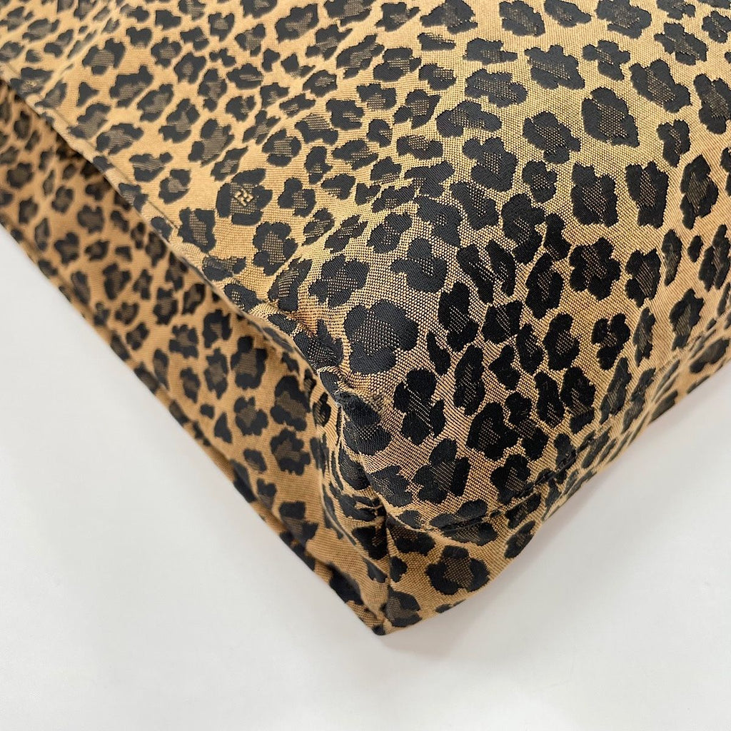 Fendi Handbag Leopard Brown — view 8