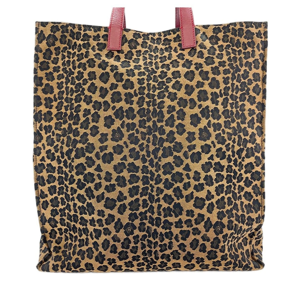 Fendi Handbag Leopard Brown — view 2