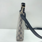 Gucci Shoulder Bag Navy — view 6