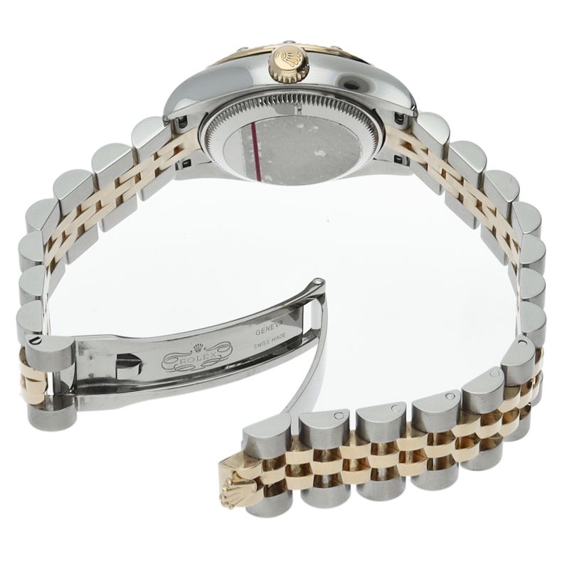 Rolex Datejust 26 Watch Diamond Bezel Overhauled Box 18k Yellow Gold SS — view 5