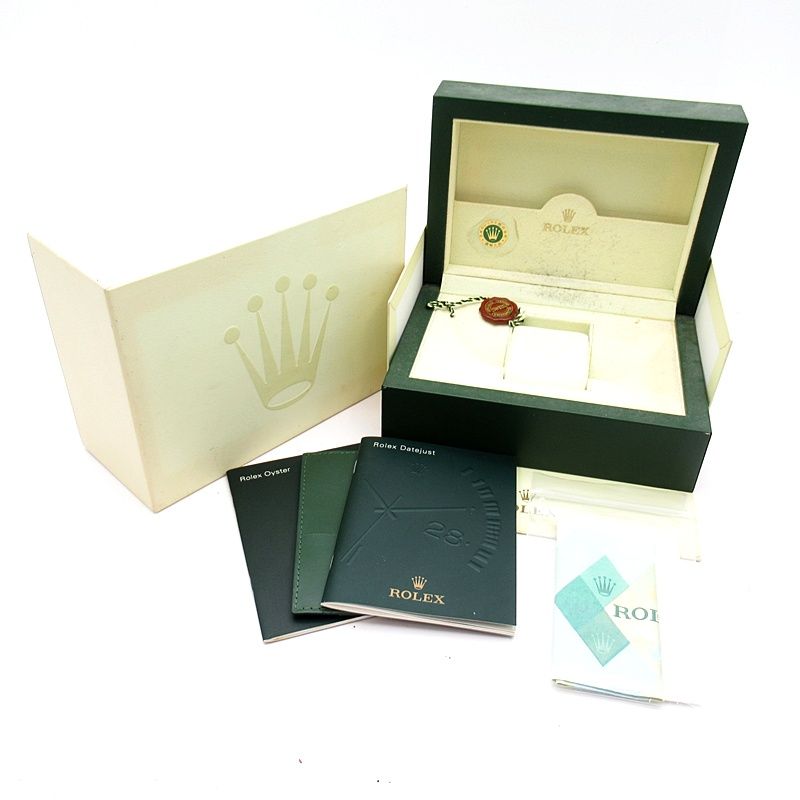 Rolex Datejust 26 Watch Diamond Bezel Overhauled Box 18k Yellow Gold SS — view 6