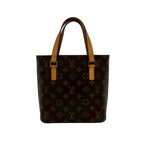 Louis Vuitton Vavin PM Monogram Leather Handbag Mini Tote Brown — view 3