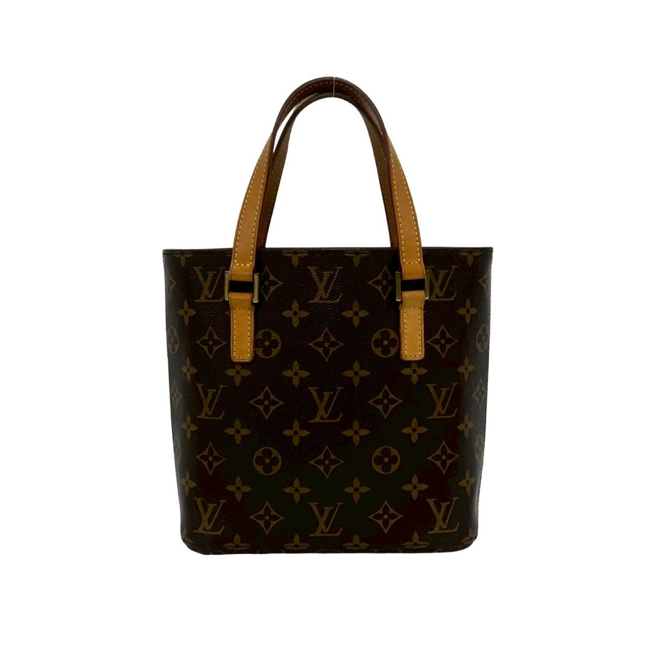 Louis Vuitton Vavin PM Monogram Leather Handbag Mini Tote Brown — view 3