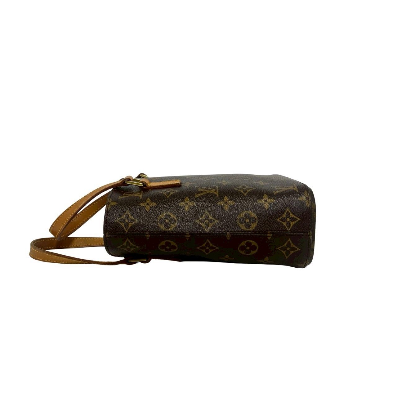 Louis Vuitton Vavin PM Monogram Leather Handbag Mini Tote Brown — view 5