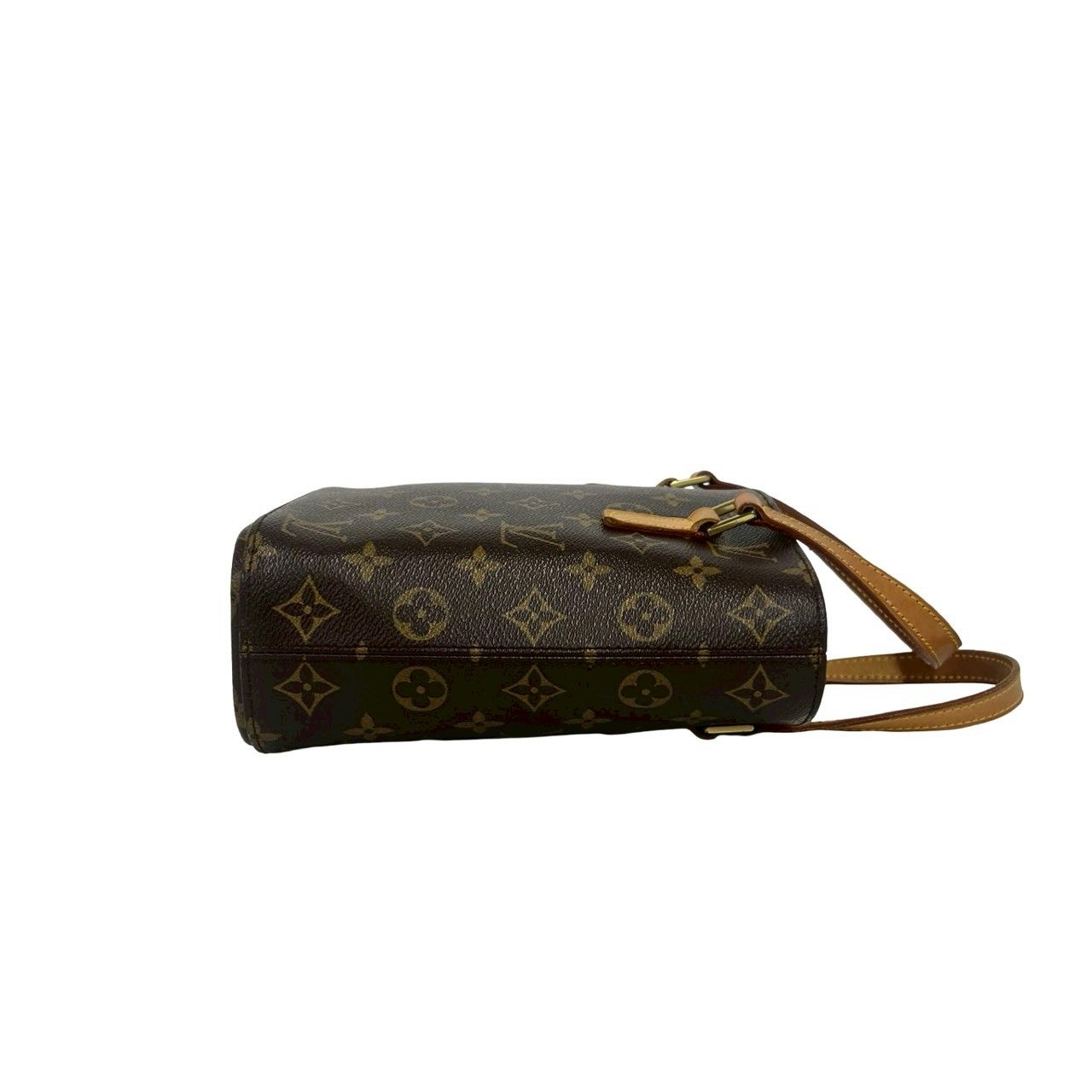 Louis Vuitton Vavin PM Monogram Leather Handbag Mini Tote Brown — view 6