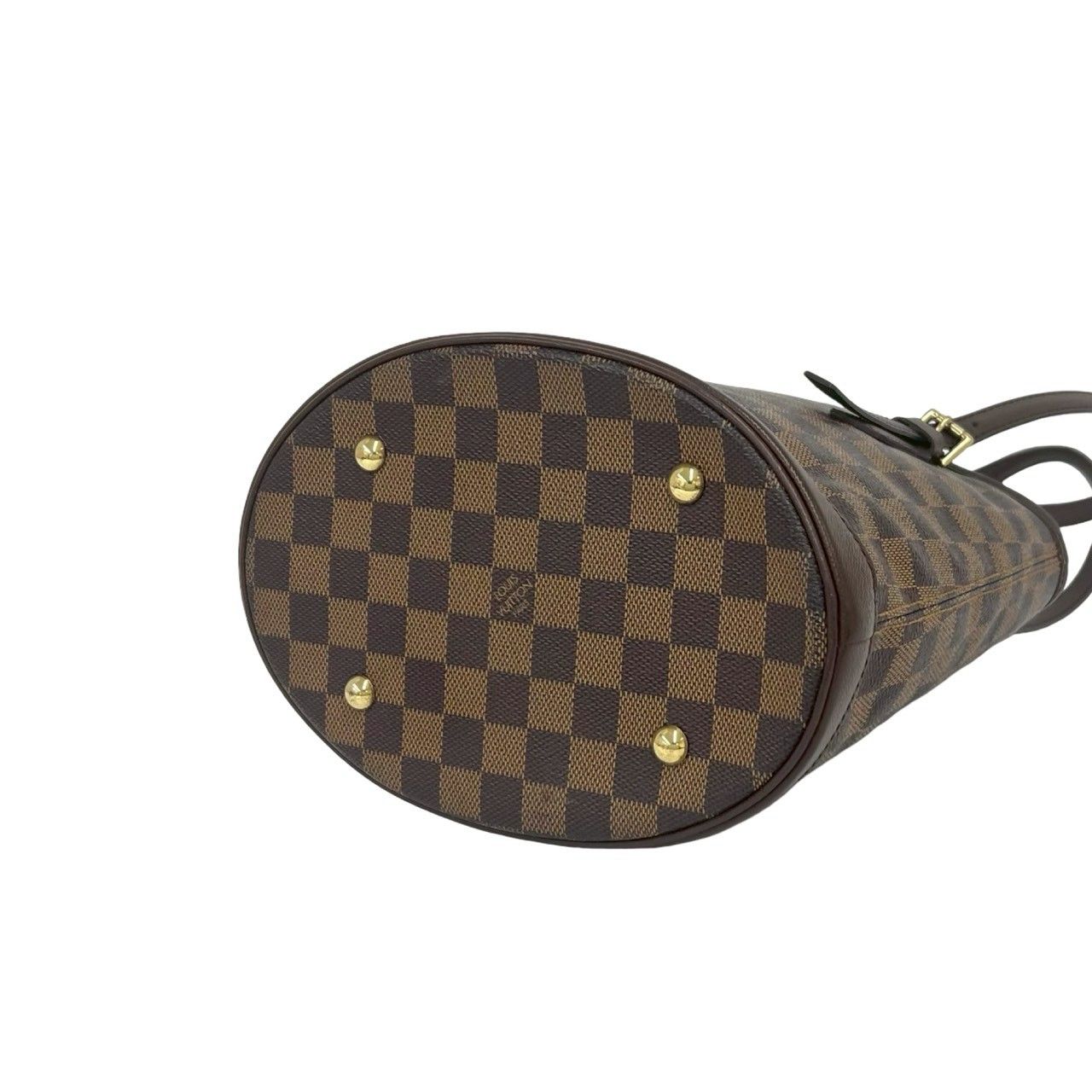 Louis Vuitton Marais Damier Leather Shoulder Bag Mini Tote Brown — view 8